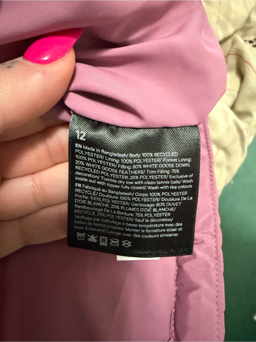 Lululemon Wunder Puff Cropped Vest - Picture 3 of 3